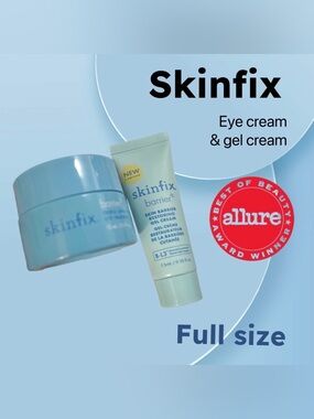 ✨HP✨🌟🇨🇦🆕NWOB SKINFIX |FULL| Barrier repair boost duo Eye Cream & Gel Cream